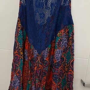 Free People Colorful Bohemian Tunic